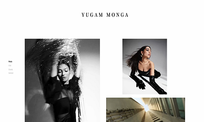 Photography Website Redesign branding design editorial fashion neha rustagi photography web design website yugam monga