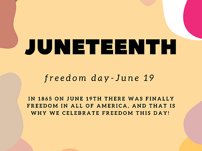 Juneteenth Instagram Post Template canva colorful creative design digital graphic graphic design instagram post raster