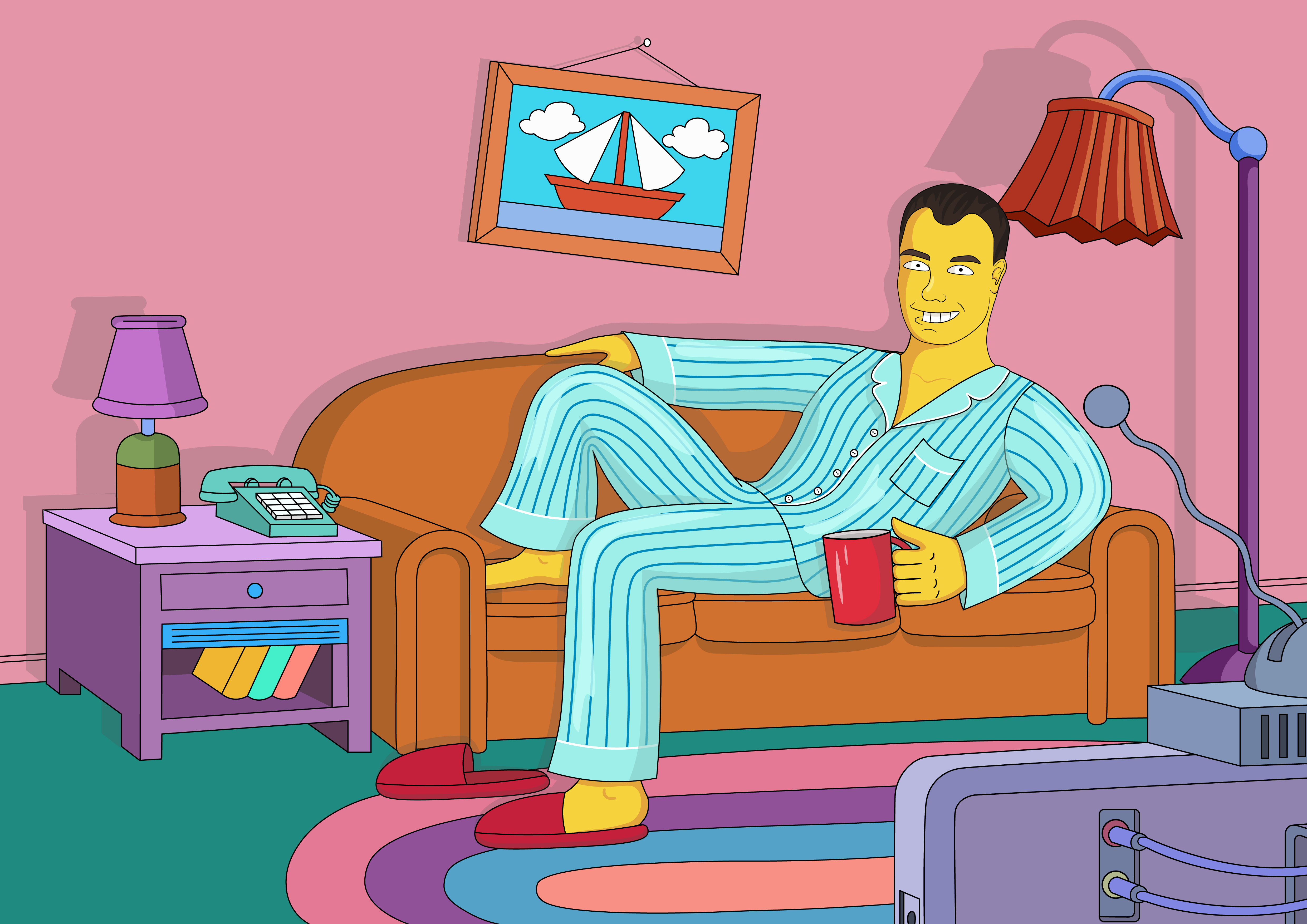 Simpsonization adobe illustrator design graphic design illustration simpsonization simpsons vector vector graphic