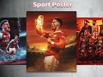 Sport poster banner design design design banner flyer design graphic design illustration poster design