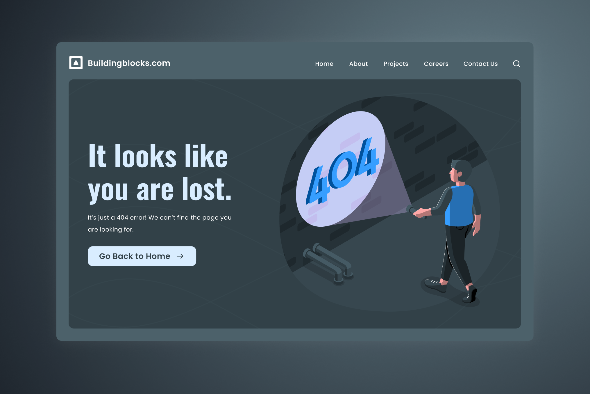 Example of Visual Design For Web & Mobile