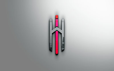 HI logo design graphic design logo
