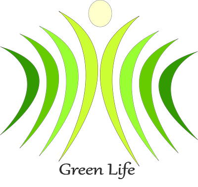 Green Life branding design graphic design illustration logo