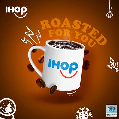 IHOP Egypt Xmas plan animation graphic design motion graphics