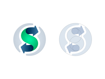Skylar logomark version lettermark logodesign logomark monogram s letter