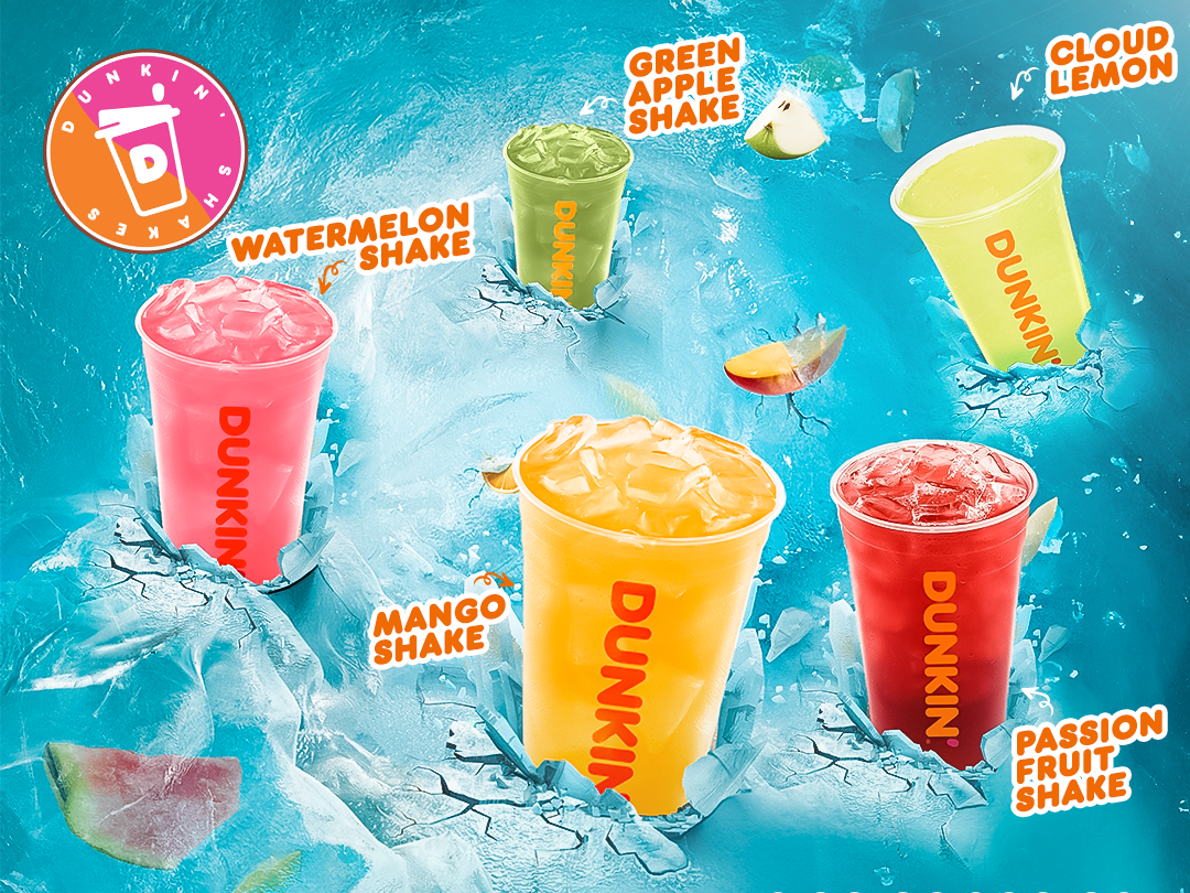 Dunkin' Shakes Campaign by Marwan Allam on Dribbble