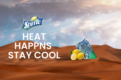 sprite ads 3d ads animation branding cool desert food food and beverage good ads graphic design logo manipolution motion graphics photo manipolution sprite sprite ads