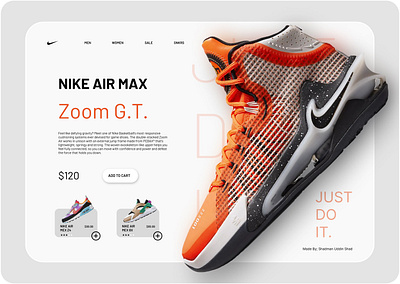 NIKE AIR MEX WEB DESIGN app design design figma graphic design nike nike shoe ui ui design uiux vector website design