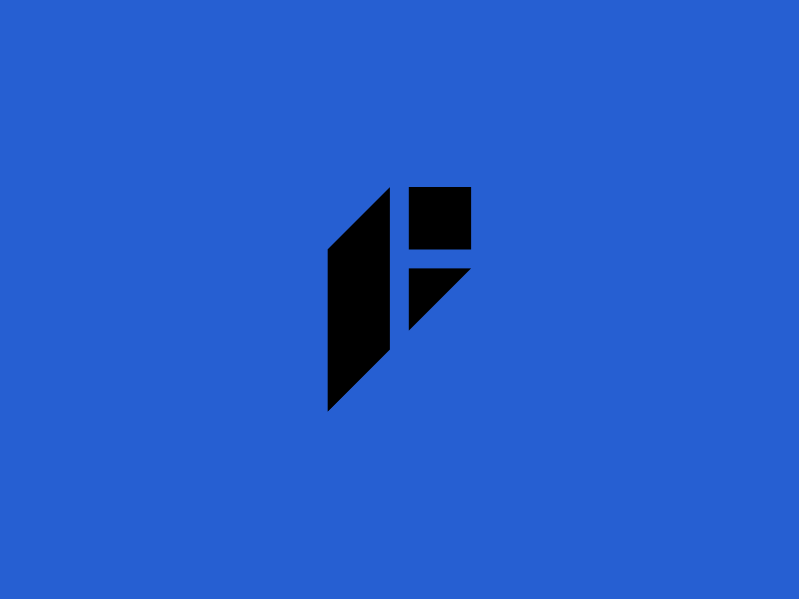 Digital F Monogram • 2 by Alec Vennerholm on Dribbble