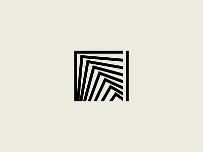 Digital N Monogram • 2 abstract brand digital logo monogram n studio unused