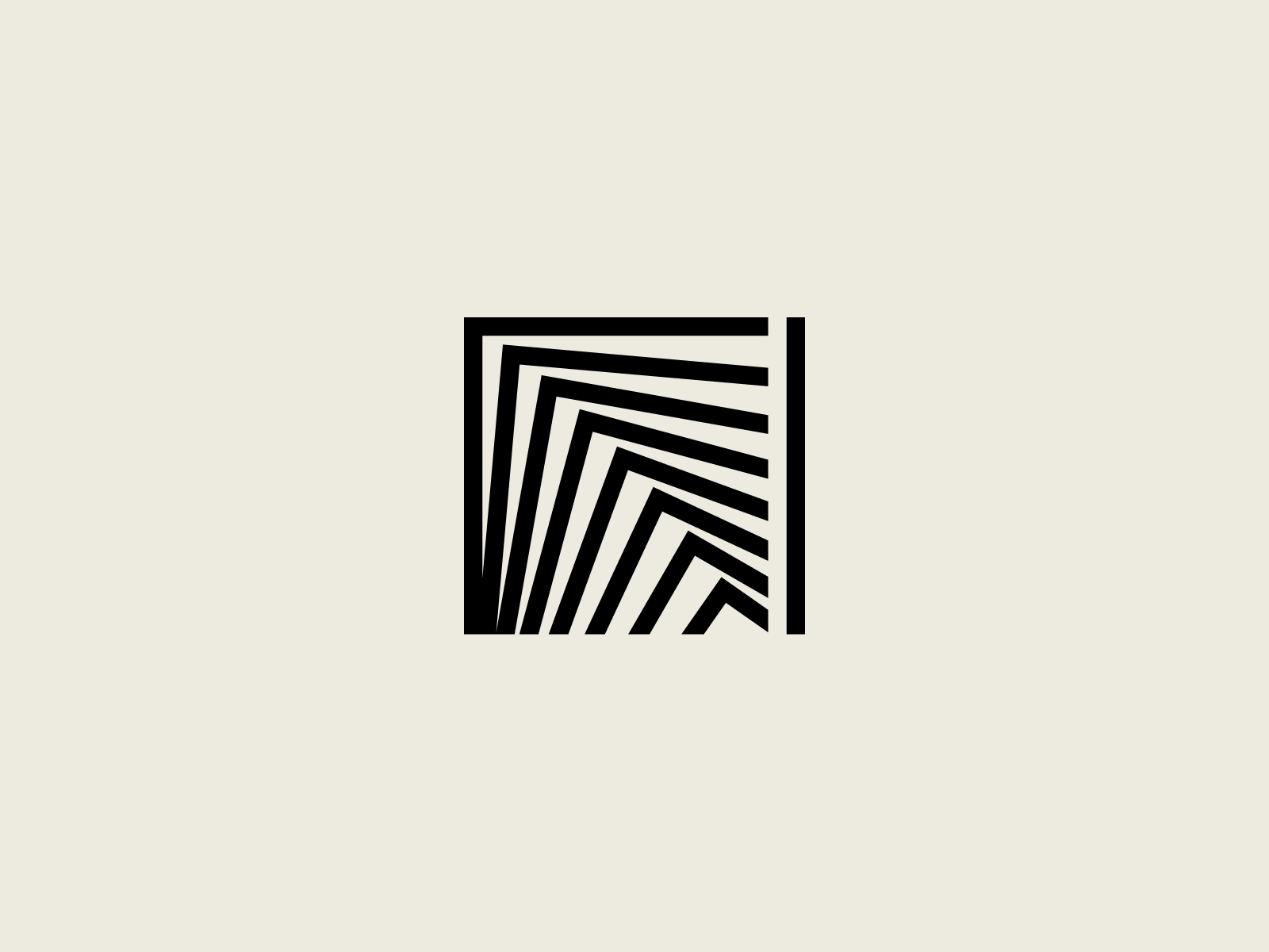Example of Digital N Monogram • 2