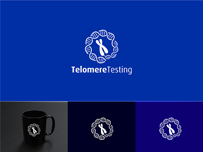 Telomere Testing Logo art branding business logo creative logo design graphic design illustration logo logo design logo designer logo maker logologo logos minimal logo modern logo text based logo ui ux vector vectplus