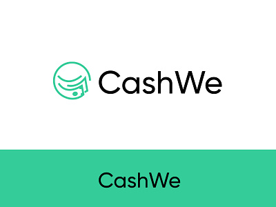 Cash, Loan, CashWe, logo design brand development brand identity branding business logo cash logo creative logo flow logo logo designer logo identity logo mark logos modern logo money logo simple logo startup logo