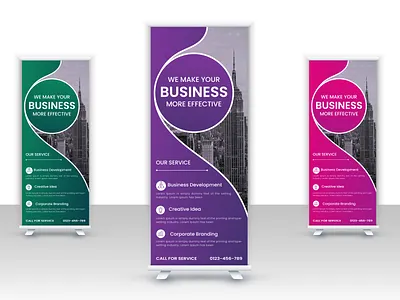 Corporate Business Roll up banner Design Template ads adsveristing agency banner company design discount instagram post marketing post rollup sale social media standee