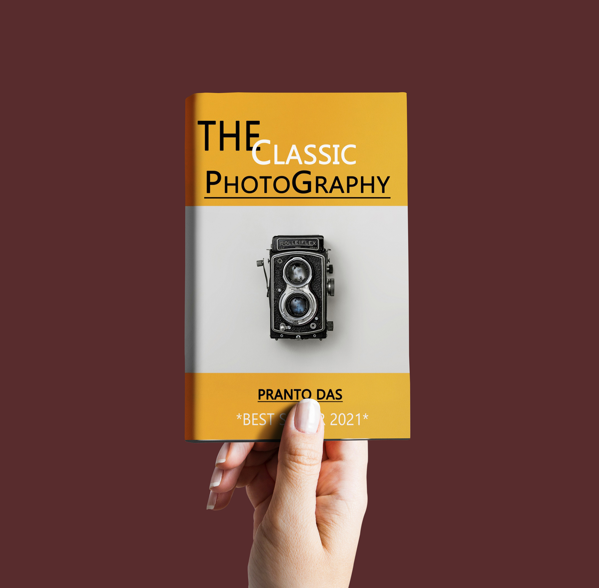 Photography Book Cover Design by Pranto Kumar Das on Dribbble