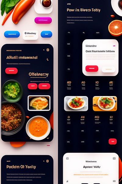 Iphone app ui design for a food delivery app like doordash 3d animation branding delivery app food delivery app graphic design iphone logo motion graphics ui