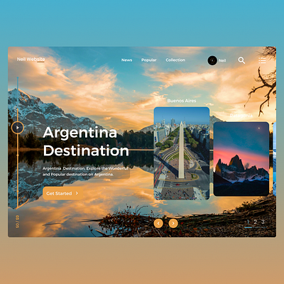 Argentina Web Design 3d animation app appdesign argentina branding buenos aires design graphic design illustration logo motion graphics ui uidesign uiux ux uxdesign uxui