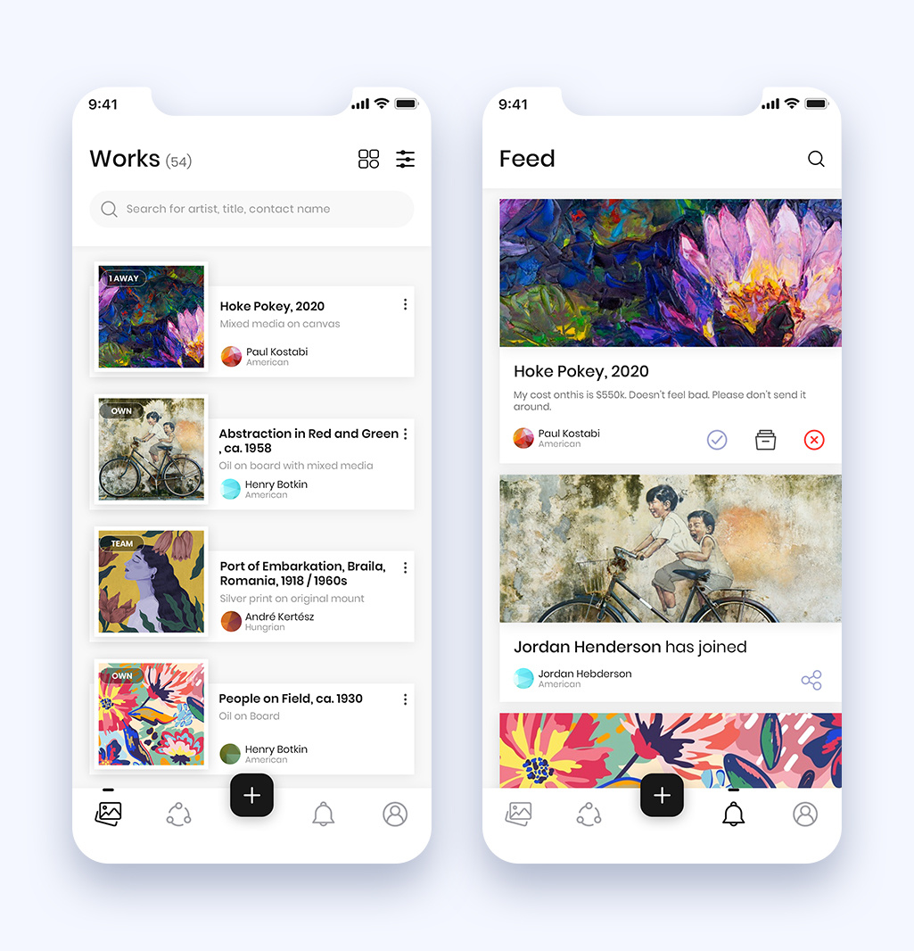 Art Inventory App by Ogma Conceptions on Dribbble