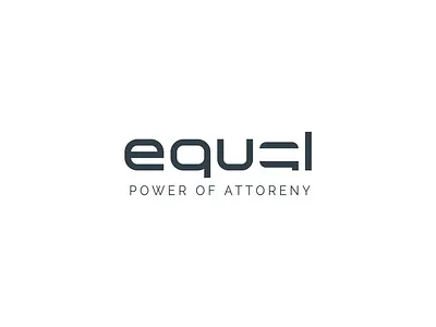 Equal: Empowering Legal Advocacy attorney logo design brand identity branding creative logo design equal logo design graphic design justice in law law firm legal advocacy logo logo design minimal logo modern logo wordmark logo