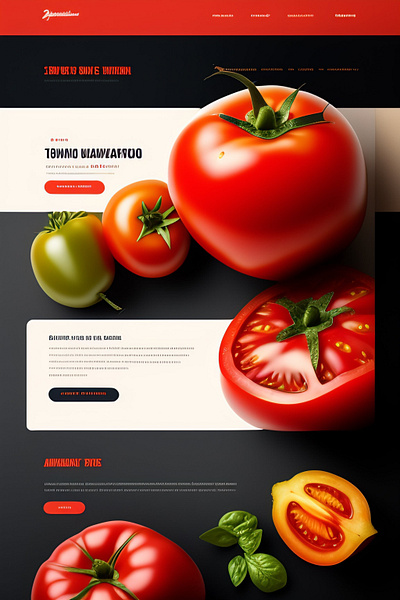 Full website landing page for a snack food, vegetables app branding design graphic design illustration logo typography ui ux vector