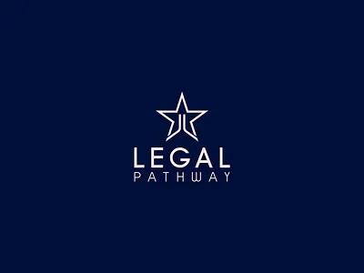 Pathway: Guiding Clients Towards Legal Success attorney logo design brand identity branding clear legal guidance creative logo design graphic design law firm branding legal pathway logo logo logo design logo with star minimal logo modern logo stellar logo design