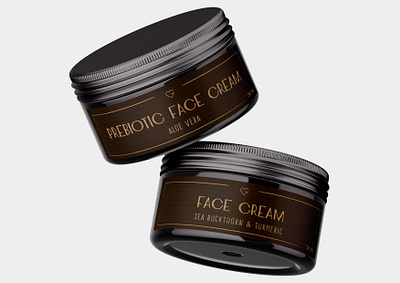 Skin cream label 🍃🧖‍♀️ adobe adobeprogrammes branding design graphic design logo vector vectorart vectors work