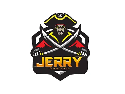 GAMING LOGO graphic design illustration logo monster pirates