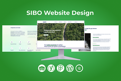 SIBO Website Design attractive website business website design graphic design illustration landing page responsive website web design website design