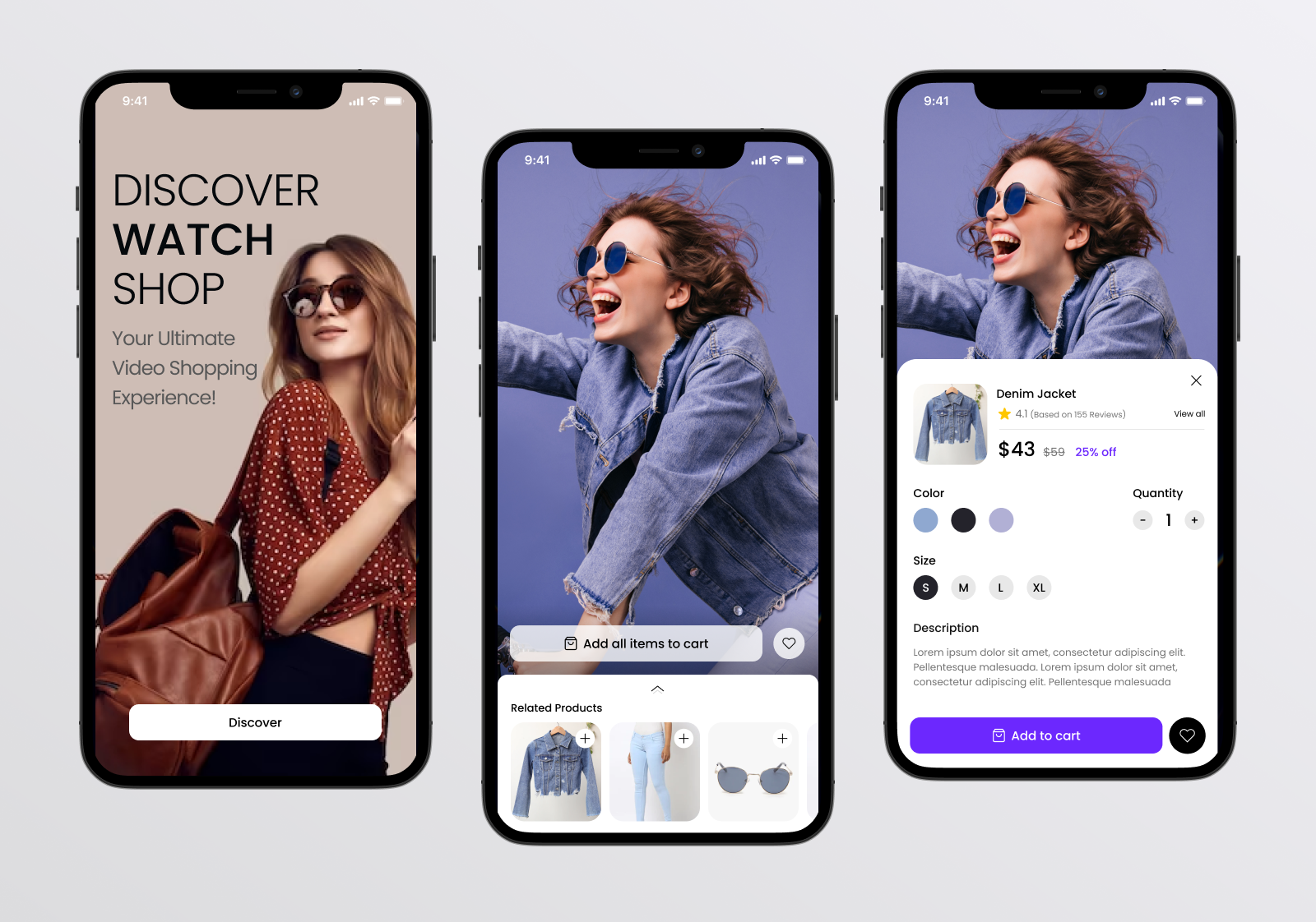 Example of Modern Mobile App UI/UX Design (Figma)