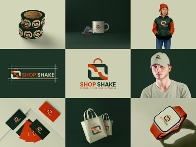 E-Commerce Logo | Shop Logo Design. bag logo branding businesss logo chart logo creative logo custom logo design dropshopping logo e commerce logo ecommerce gradeint iconic identity illustration logo logo design modern online shop s logo shopping bag logo