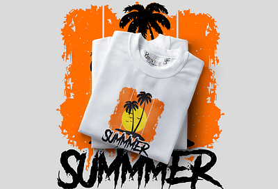 Free Summer T-shirt Design Bundle branding design graphic design illustration logo t shirt de typography ui ux vector