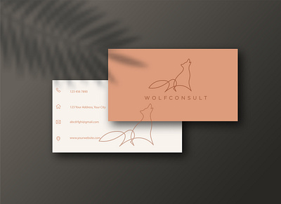 wolfconsult branding graphic design logo