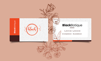 blackbotique branding graphic design logo