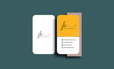 johan brella branding business card design graphic design logo