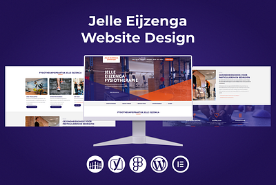 Jelle Eijzenga Website Design attractive website business website design graphic design illustration landing page responsive website web design website design