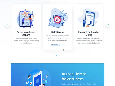 Sales website abstract branding clean design designs illustration landing page marketing page revenue saas sales sales website software template tools ui uidesign ux web design