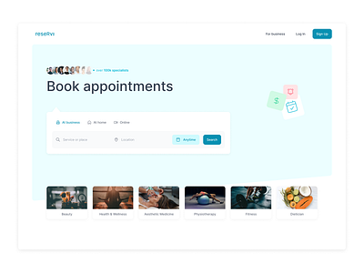 App for booking appointments book appointments booking app reservation visit saas ui ux web design