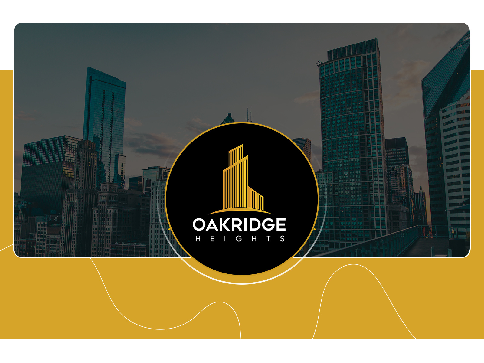 Logo Design Oakridge Heights By Ducksol On Dribbble