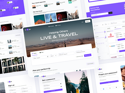 Travel booking website booking product design travel booking travel website ui ux