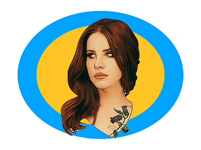 Lana Del Rey 2023 2024 2025 art artwork blue collection fashiondesign gallery girls hotgirl lanadelrey picture sexy trend trends usa yellow
