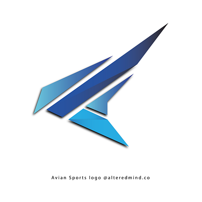 Avian Sports logo @alteredmind.co branding graphic design logo