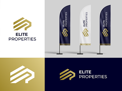 Elite Properties Logo Design design logo graphic design logo logo design logo folio