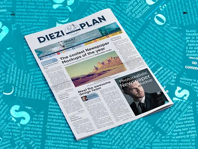 Redesign the front page of a newspaper admindashboard app branding dashboard design graphic design illustration logo news newspaper paper redesign ui vector