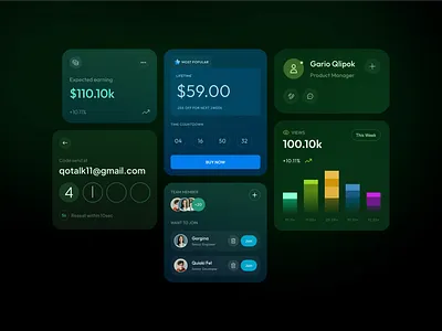 Card ui design design ui