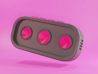 3D Speaker Bluetooth 3d 3dblender 3dicon blender device illustration ui