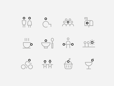 The spot icon set icon icon design icon set icons