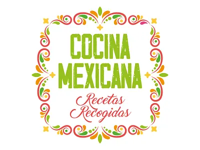 Mexican Cookbook book cookbook design graphic design illustration print vector