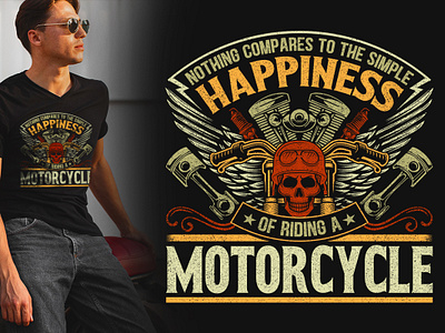 Cool Motorcycle T-shirt Design coolmotorcycle t shirt design custom engine motorbike motorcycle t shirt design pod riding skull t shirt t shirt design tshirt tshirt design typography vintage