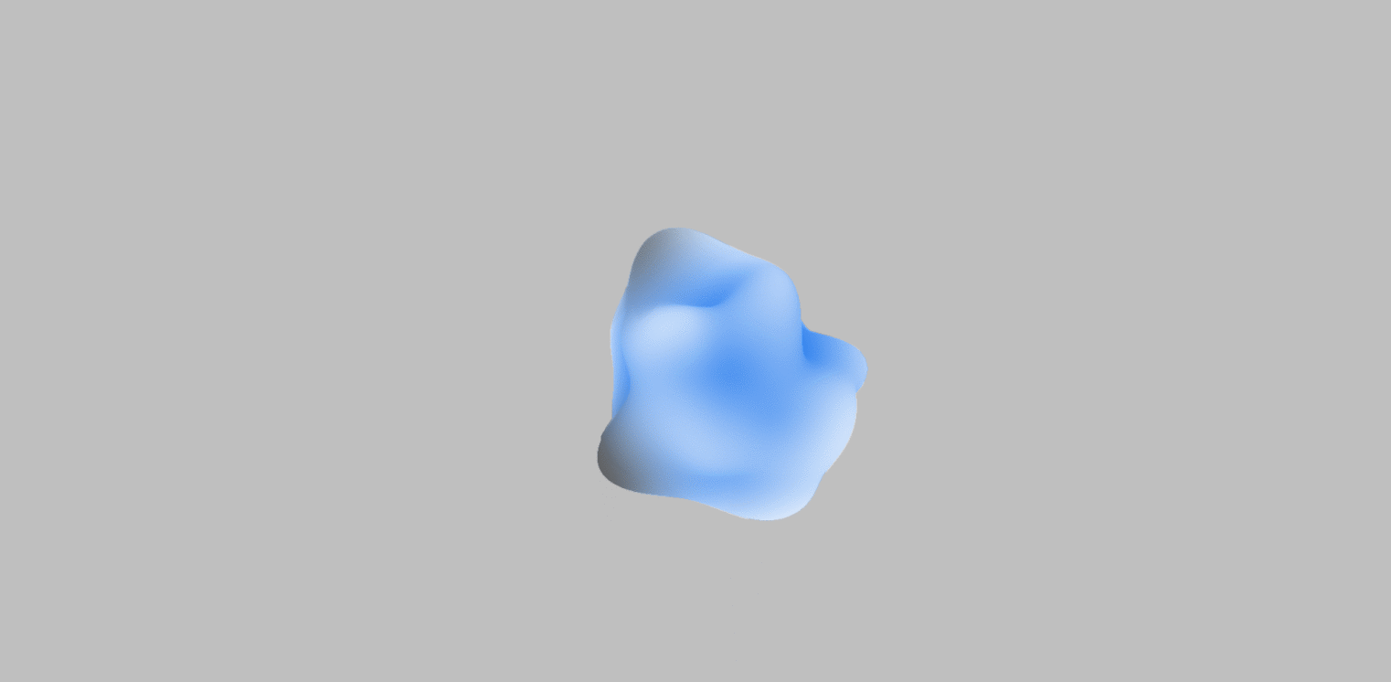 Organic blob gif 3d 3d modeling animation design motion graphics spline