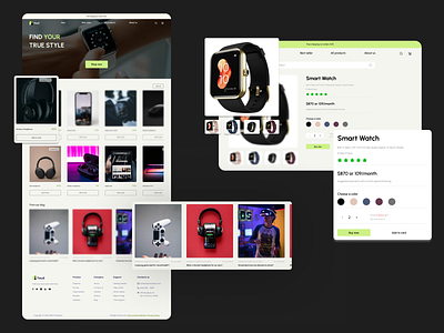 Feud - E-commerce Product Page design graphic design ui ux